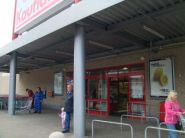 Konstrukce přídtřešku vchodu - Kaufland Liberec 1